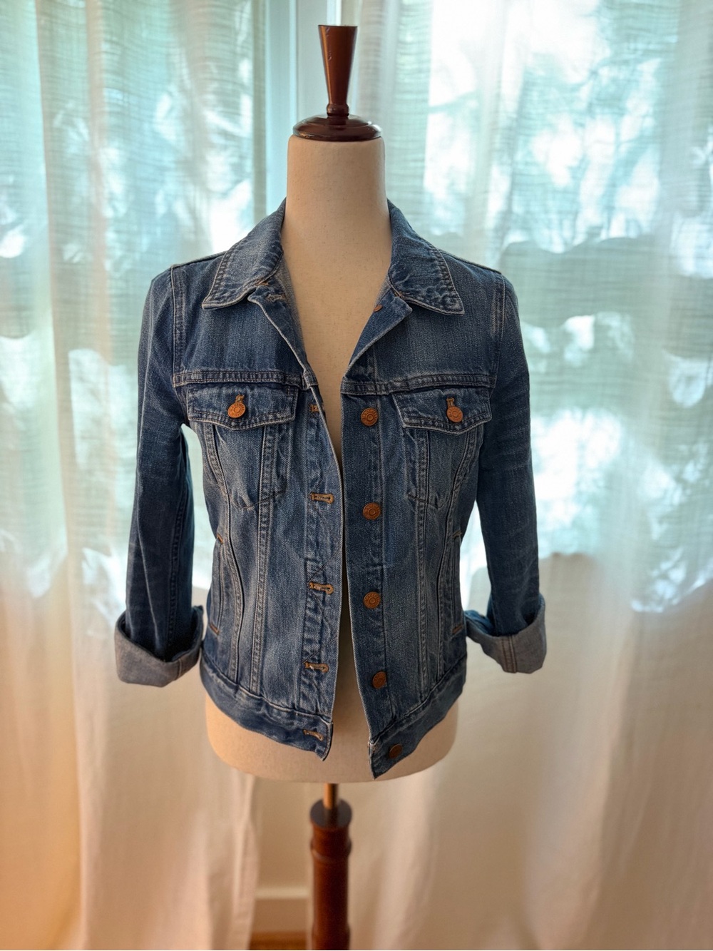 Madewell Medium Wash Blue Denim Jacket